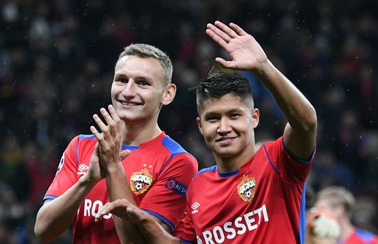 Russia Soccer Champions League CSKA - Real