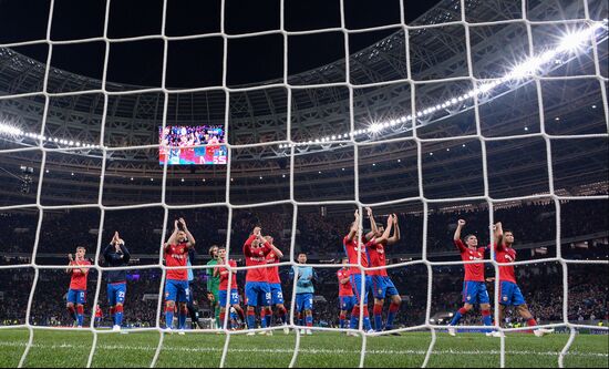 Russia Soccer Champions League CSKA - Real