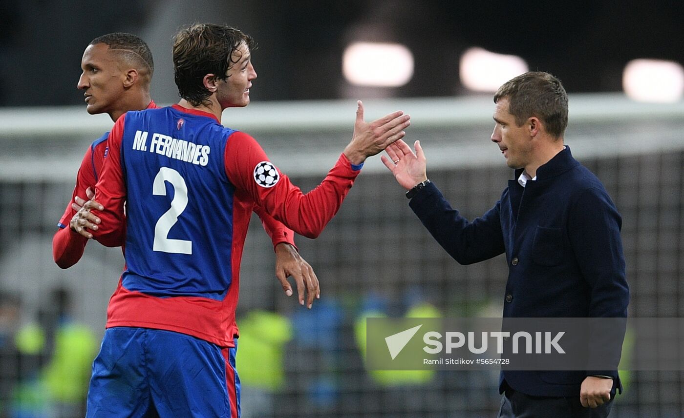 Russia Soccer Champions League CSKA - Real
