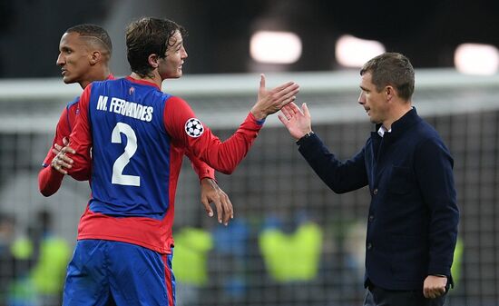 Russia Soccer Champions League CSKA - Real