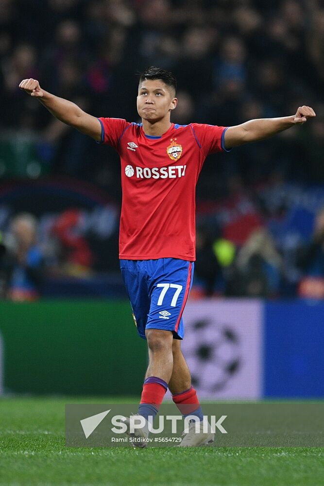 Russia Soccer Champions League CSKA - Real