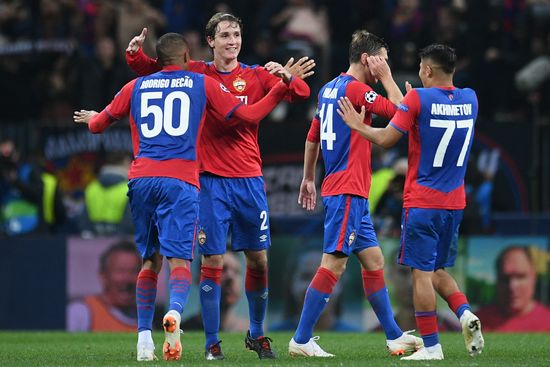Russia Soccer Champions League CSKA - Real