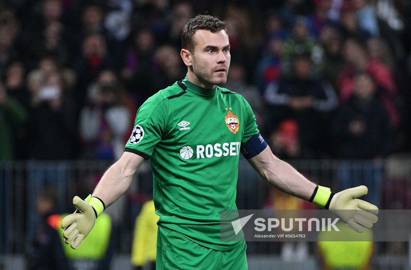 Russia Soccer Champions League CSKA - Real