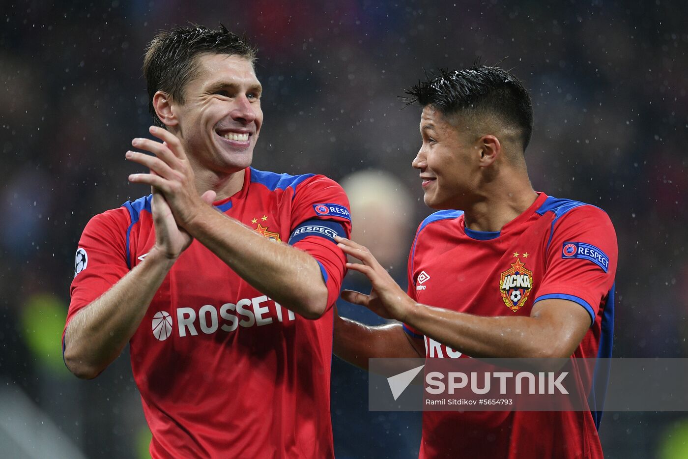 Russia Soccer Champions League CSKA - Real