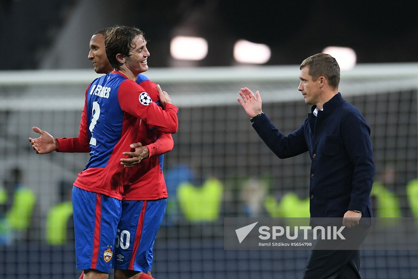 Russia Soccer Champions League CSKA - Real