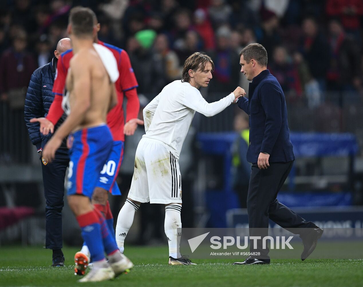 Russia Soccer Champions League CSKA - Real