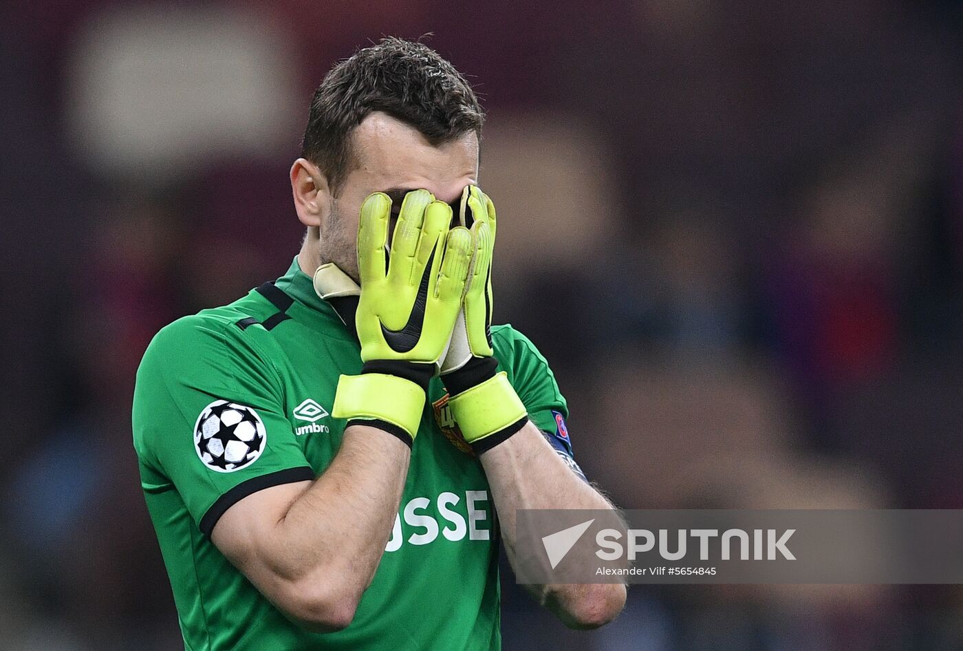 Russia Soccer Champions League CSKA - Real