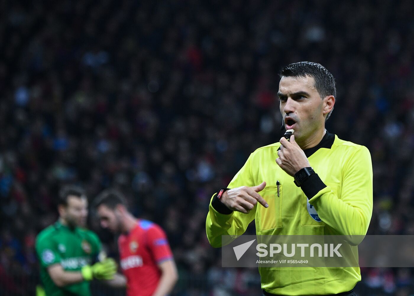 Russia Soccer Champions League CSKA - Real