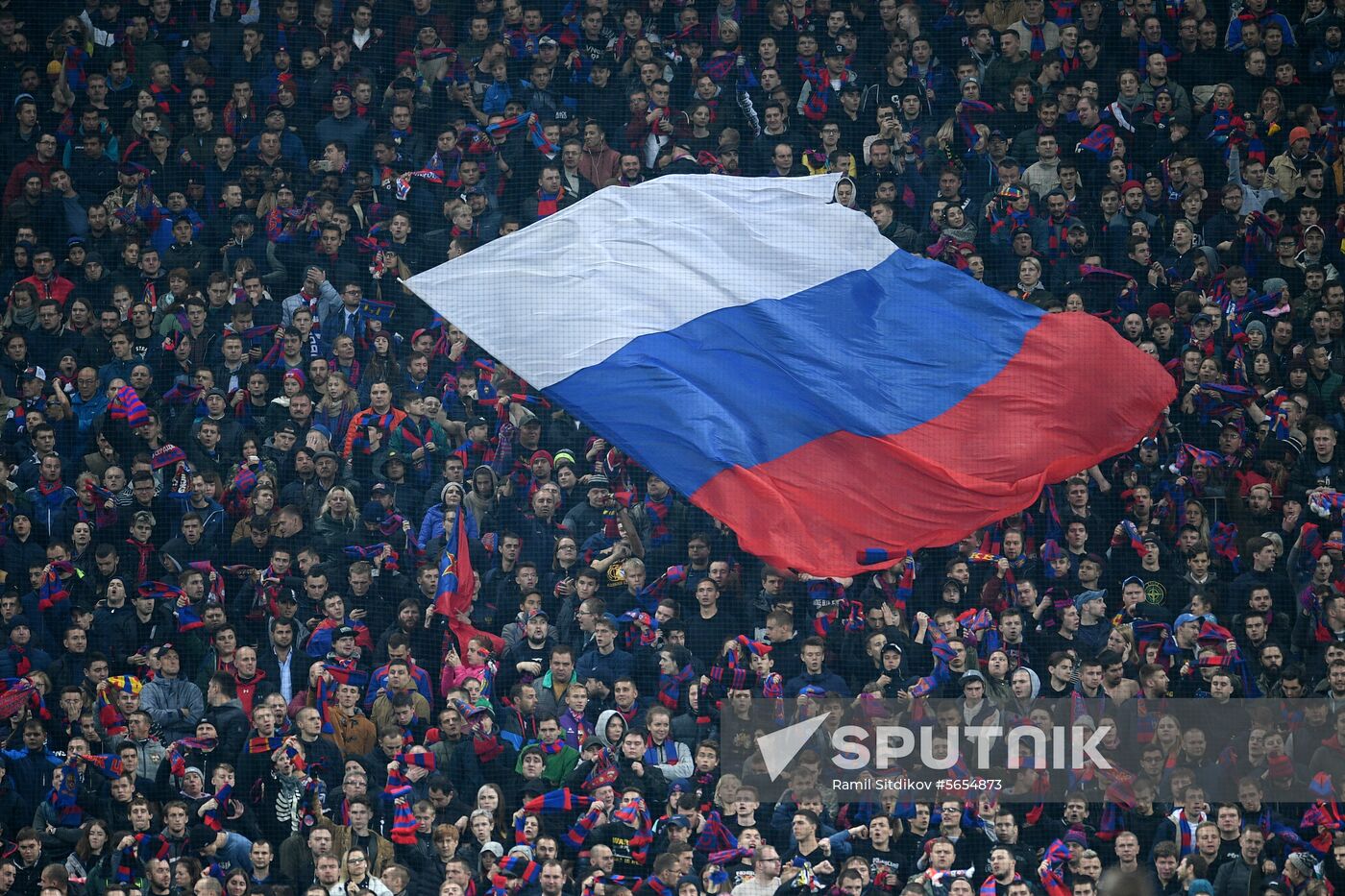 Russia Soccer Champions League CSKA - Real