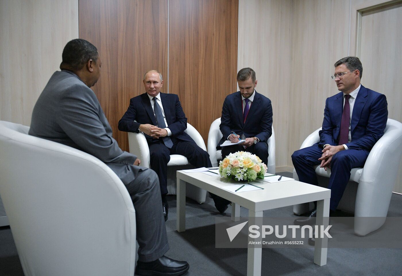 President Vladimir Putin attends Russian Energy Week