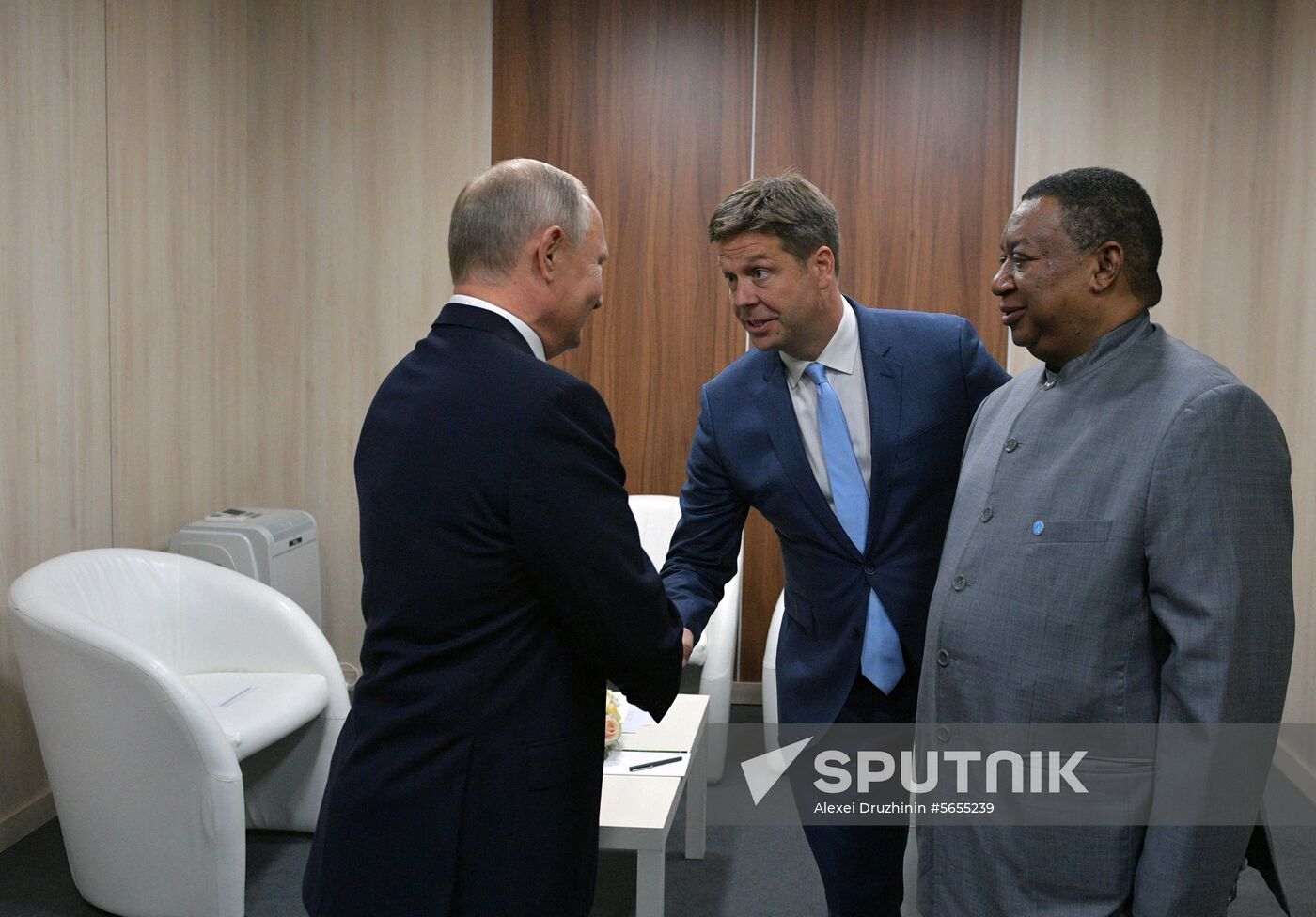President Vladimir Putin attends Russian Energy Week