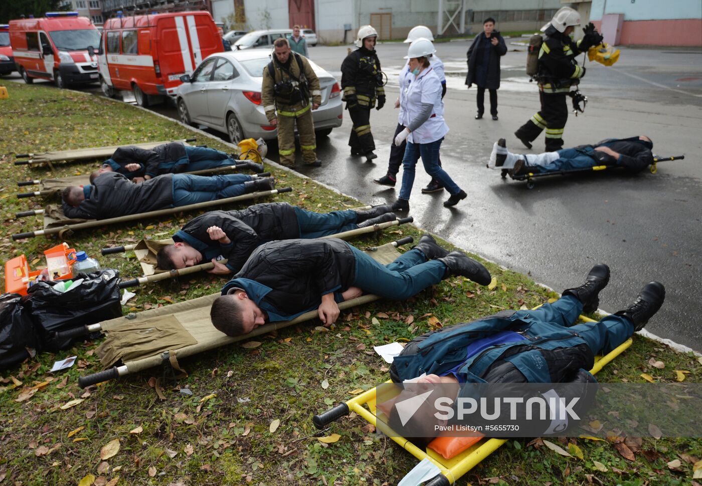 Russia Emergency Situations Drills