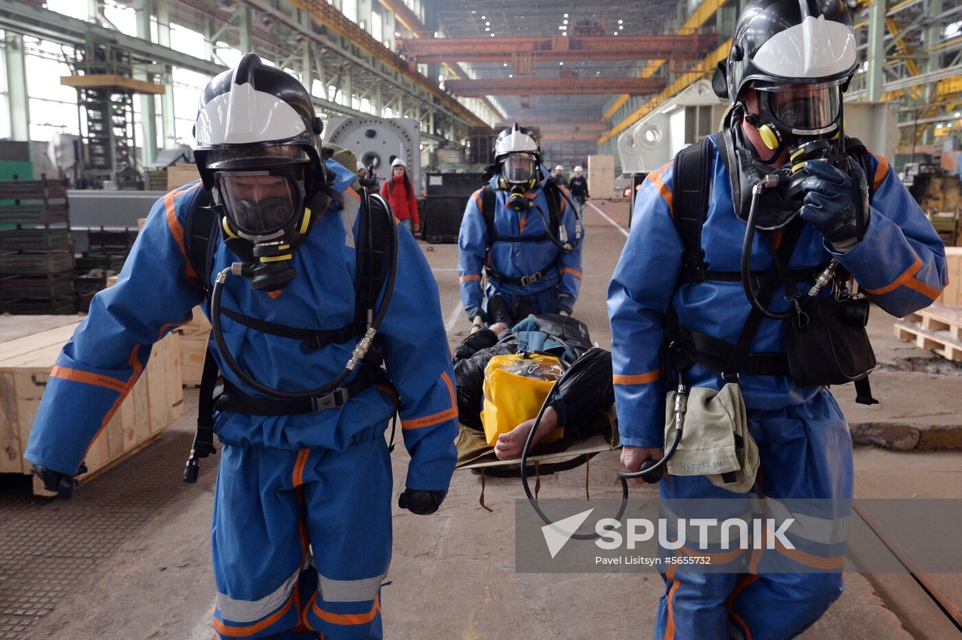 Russia Emergency Situations Drills