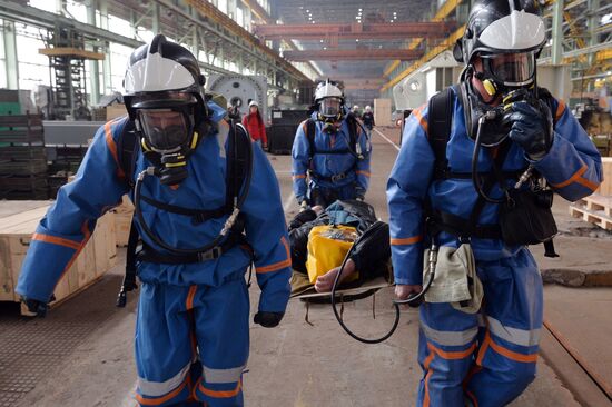 Russia Emergency Situations Drills