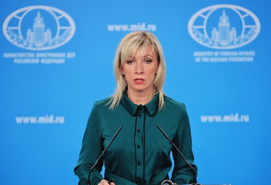 Russia Zakharova Briefing
