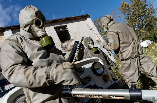 Russia Emergency Situations Drills