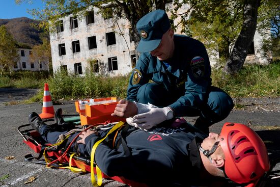 Russia Emergency Situations Drills