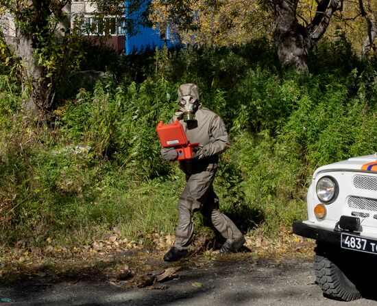 Russia Emergency Situations Drills