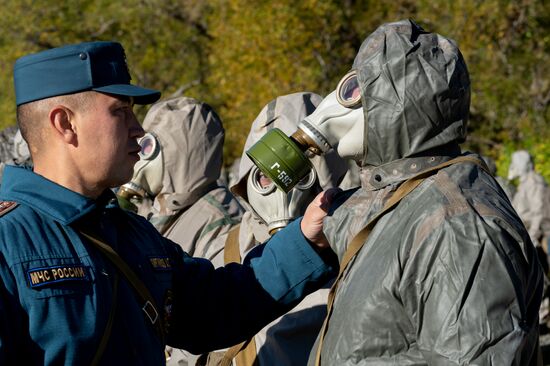 Russia Emergency Situations Drills