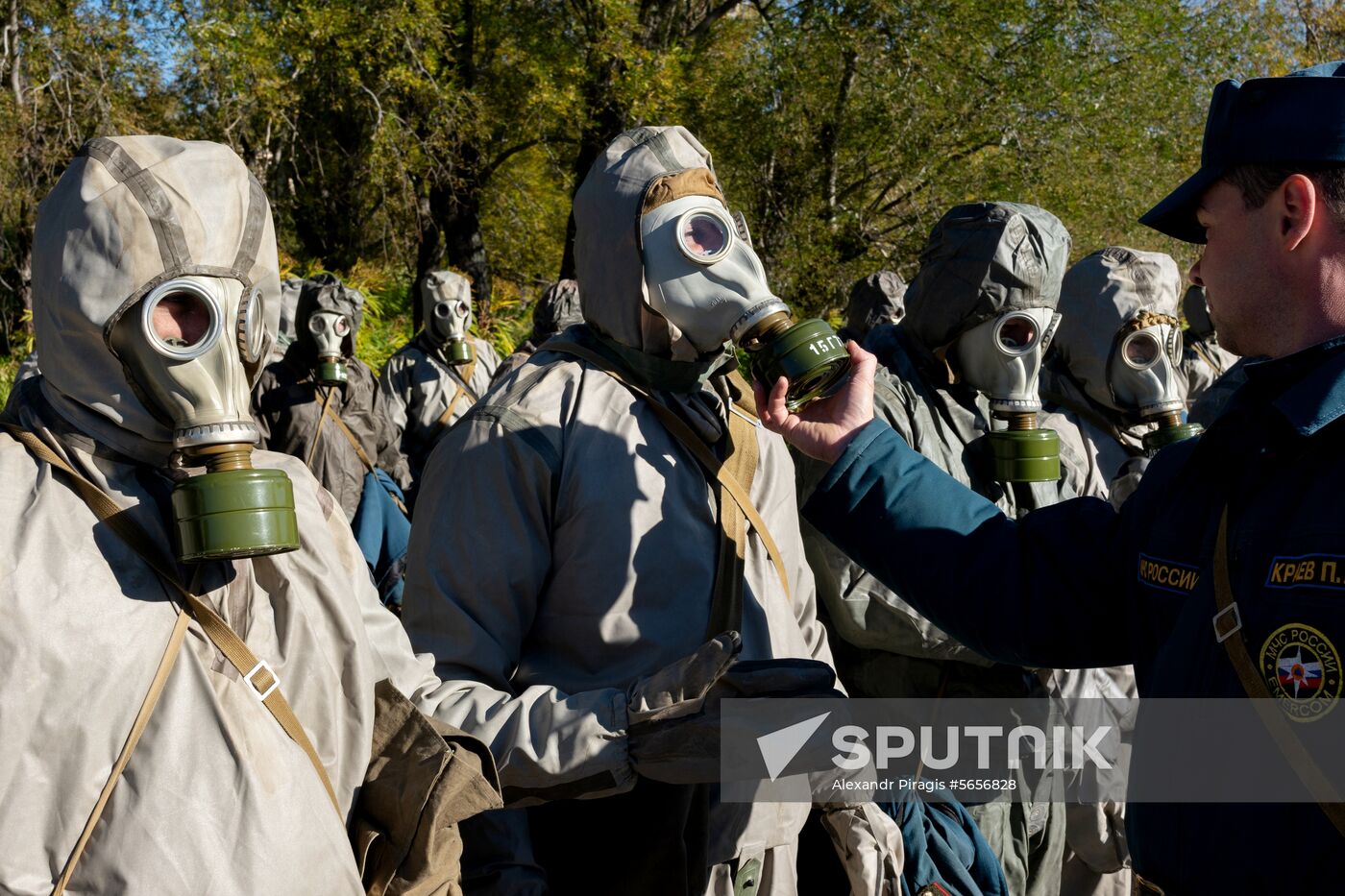 Russia Emergency Situations Drills