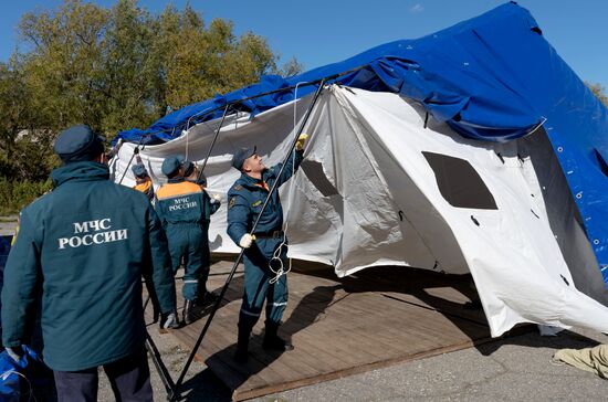 Russia Emergency Situations Drills