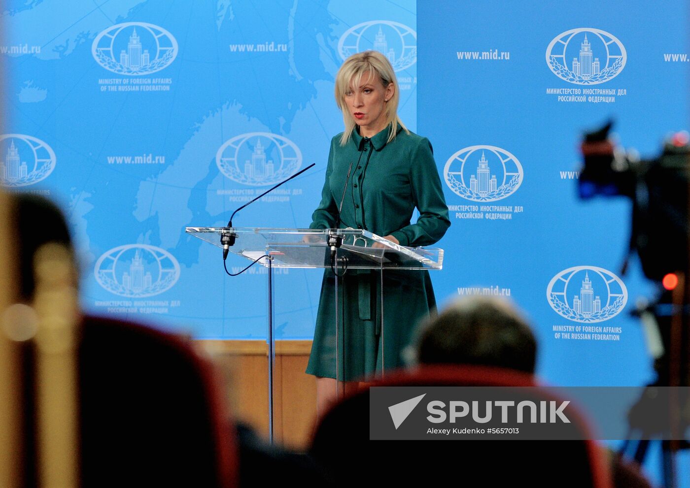 Russia Zakharova Briefing