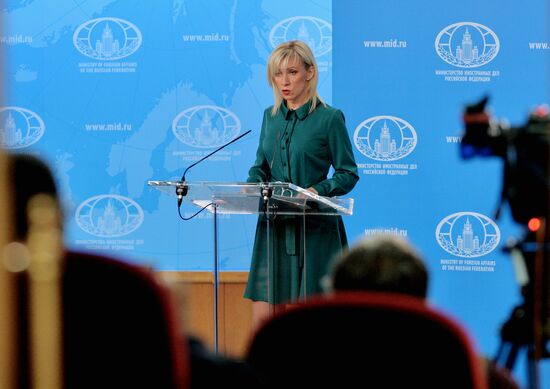 Russia Zakharova Briefing