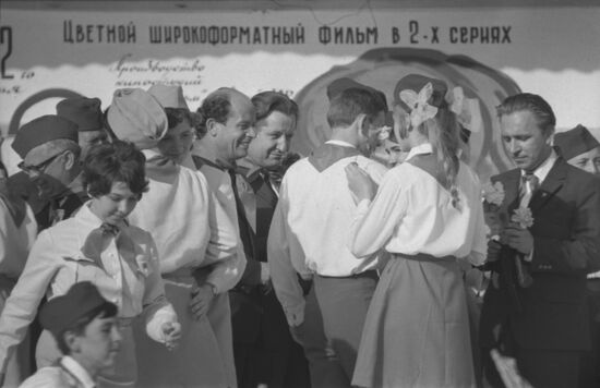 Ivan Golovchenko, secretary of Krasnoarmeisky district CPSU committee