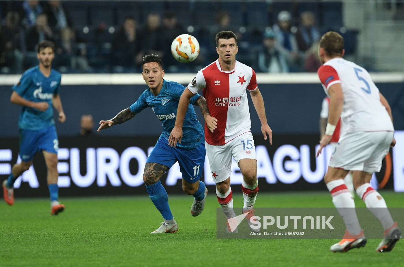 Russia Europa League Zenit - Slavia