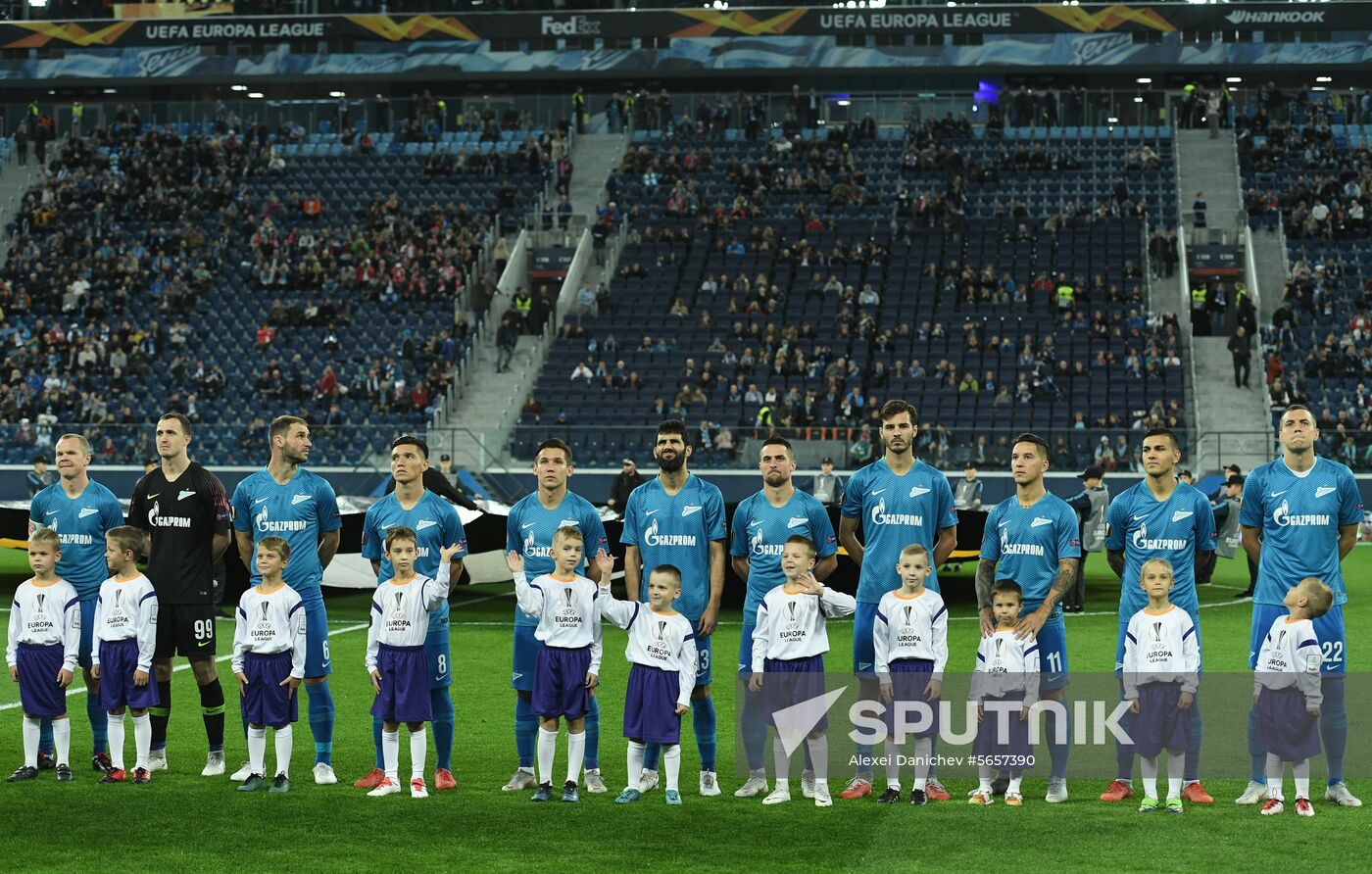 Russia Europa League Zenit - Slavia