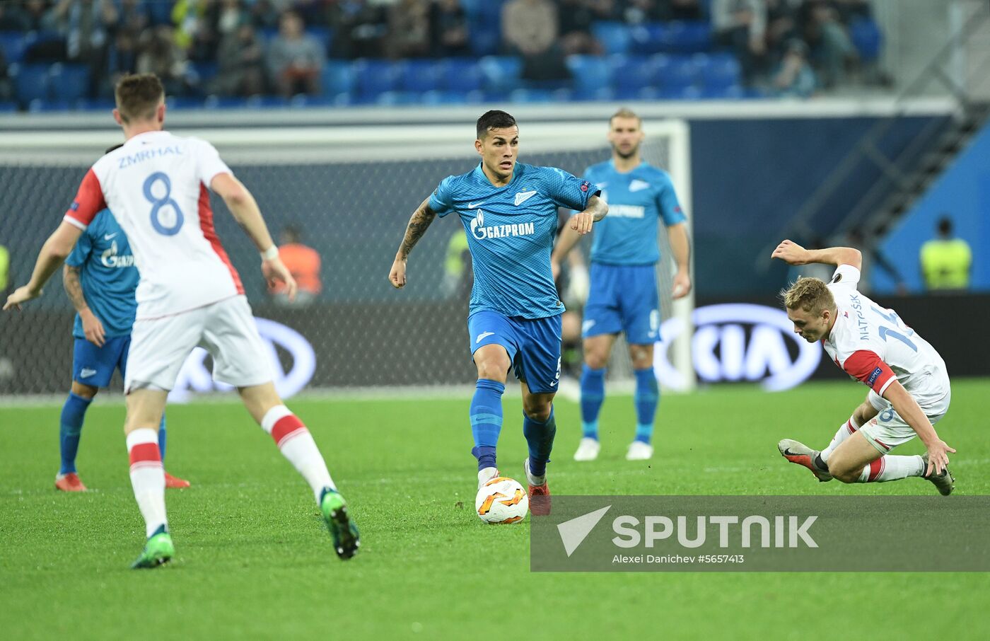 Russia Europa League Zenit - Slavia