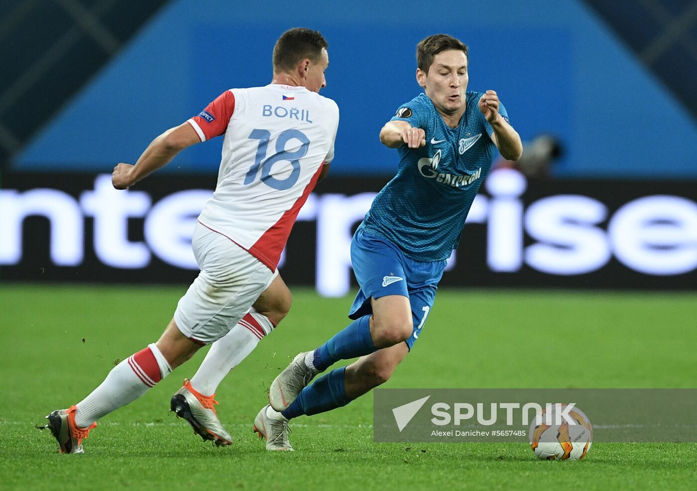Russia Europa League Zenit - Slavia