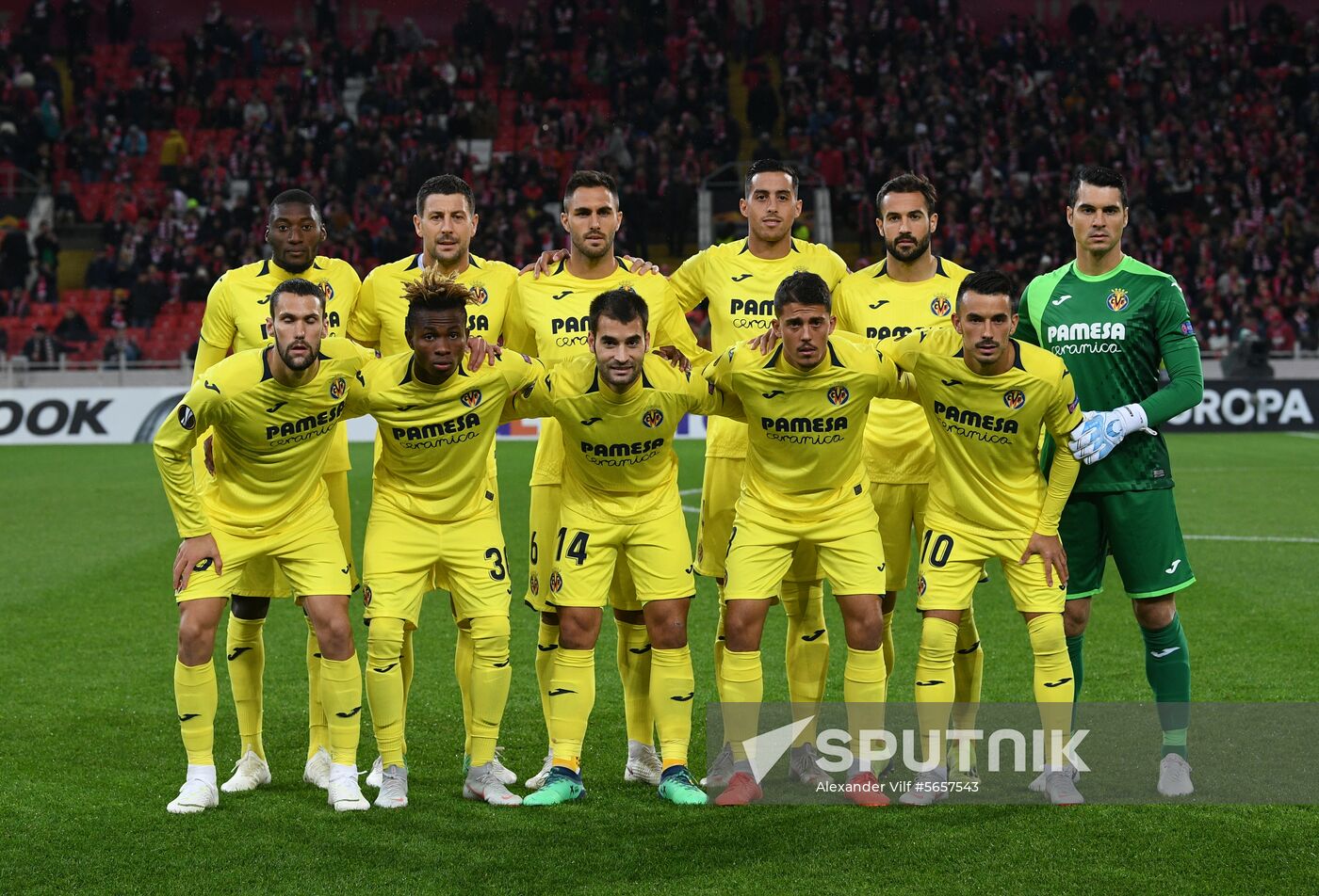 Russia Europa League Spartak - Villarreal