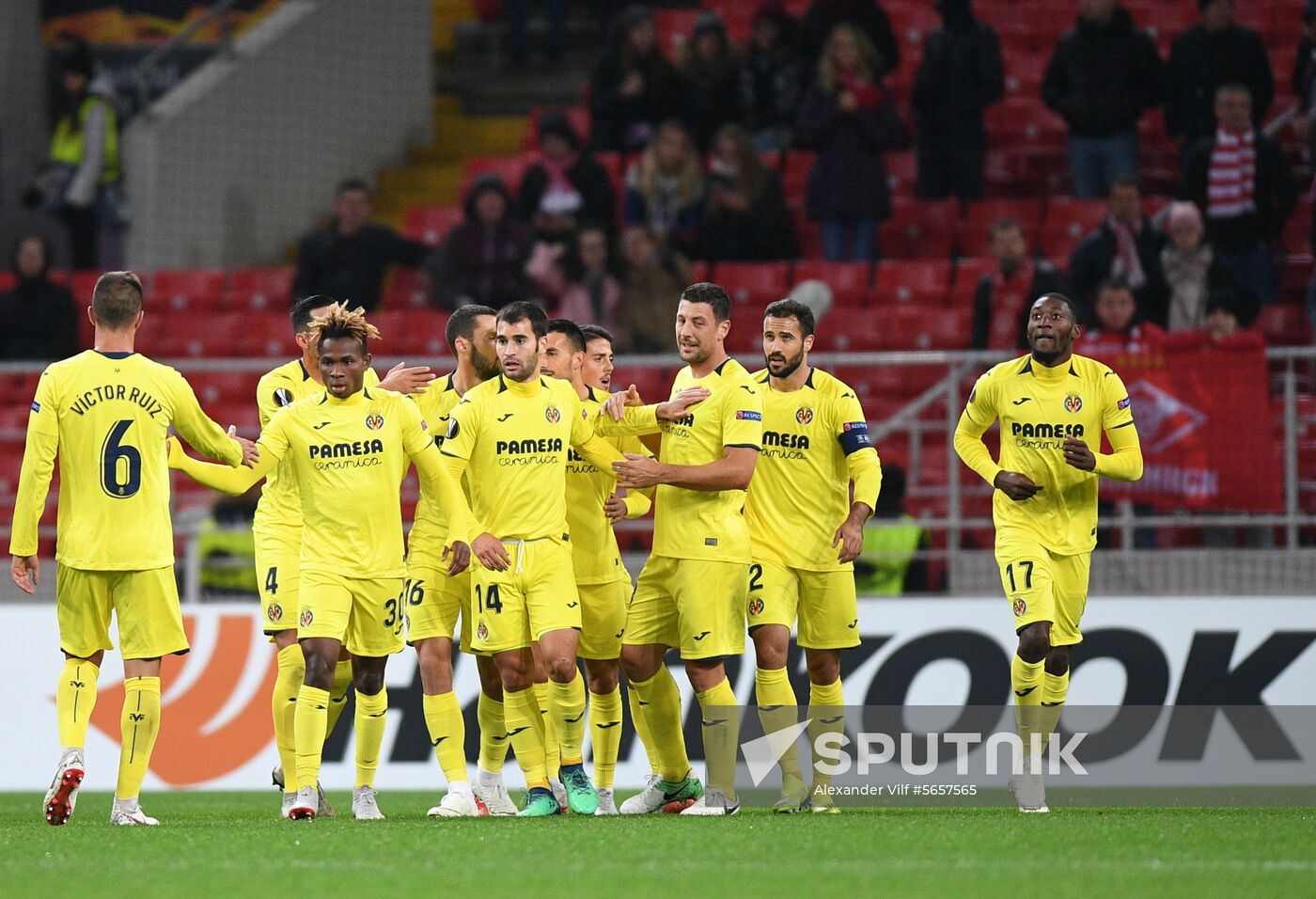 Russia Europa League Spartak - Villarreal