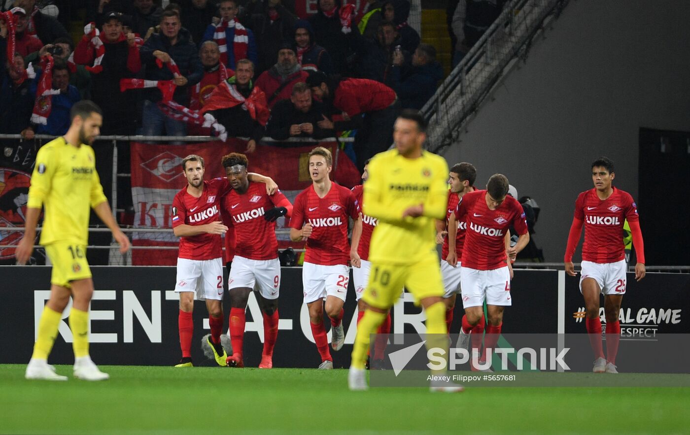 Russia Europa League Spartak - Villarreal