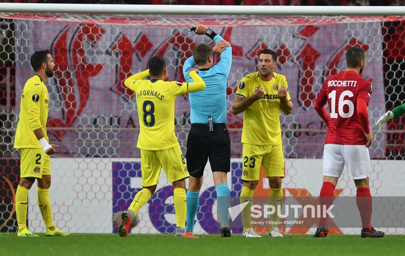 Russia Europa League Spartak - Villarreal