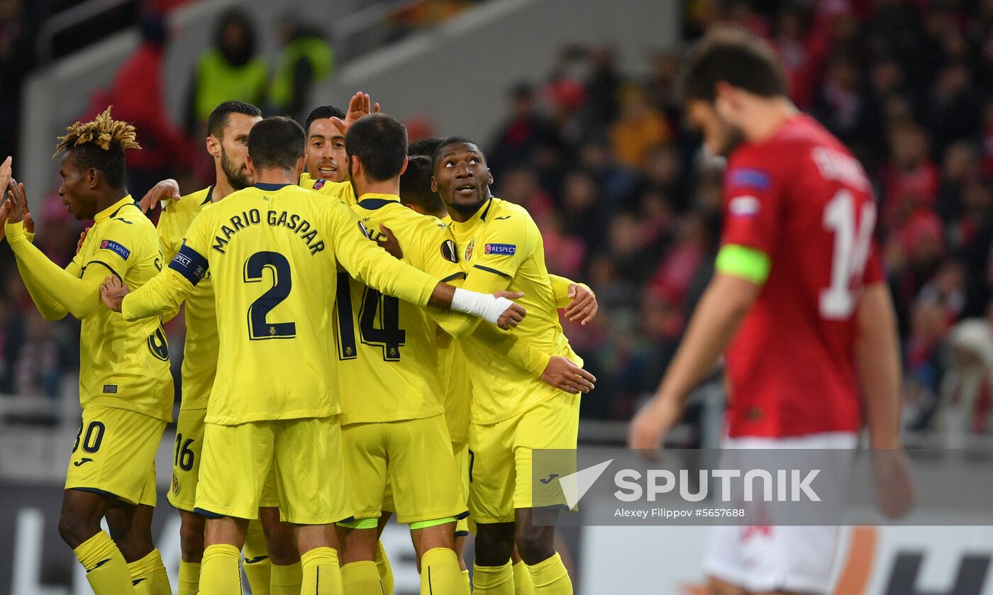 Russia Europa League Spartak - Villarreal