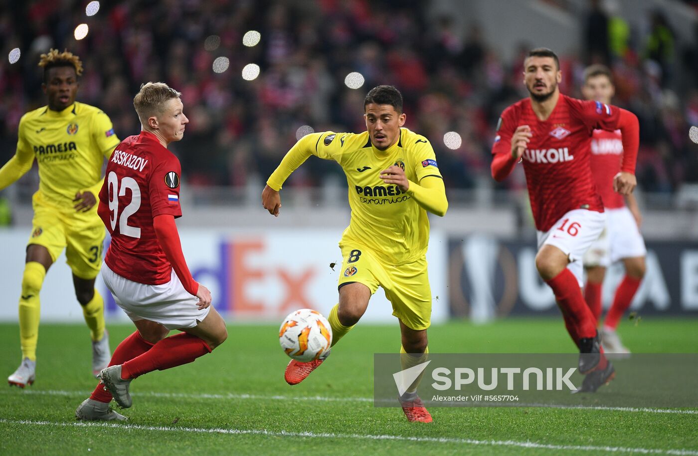 Russia Europa League Spartak - Villarreal