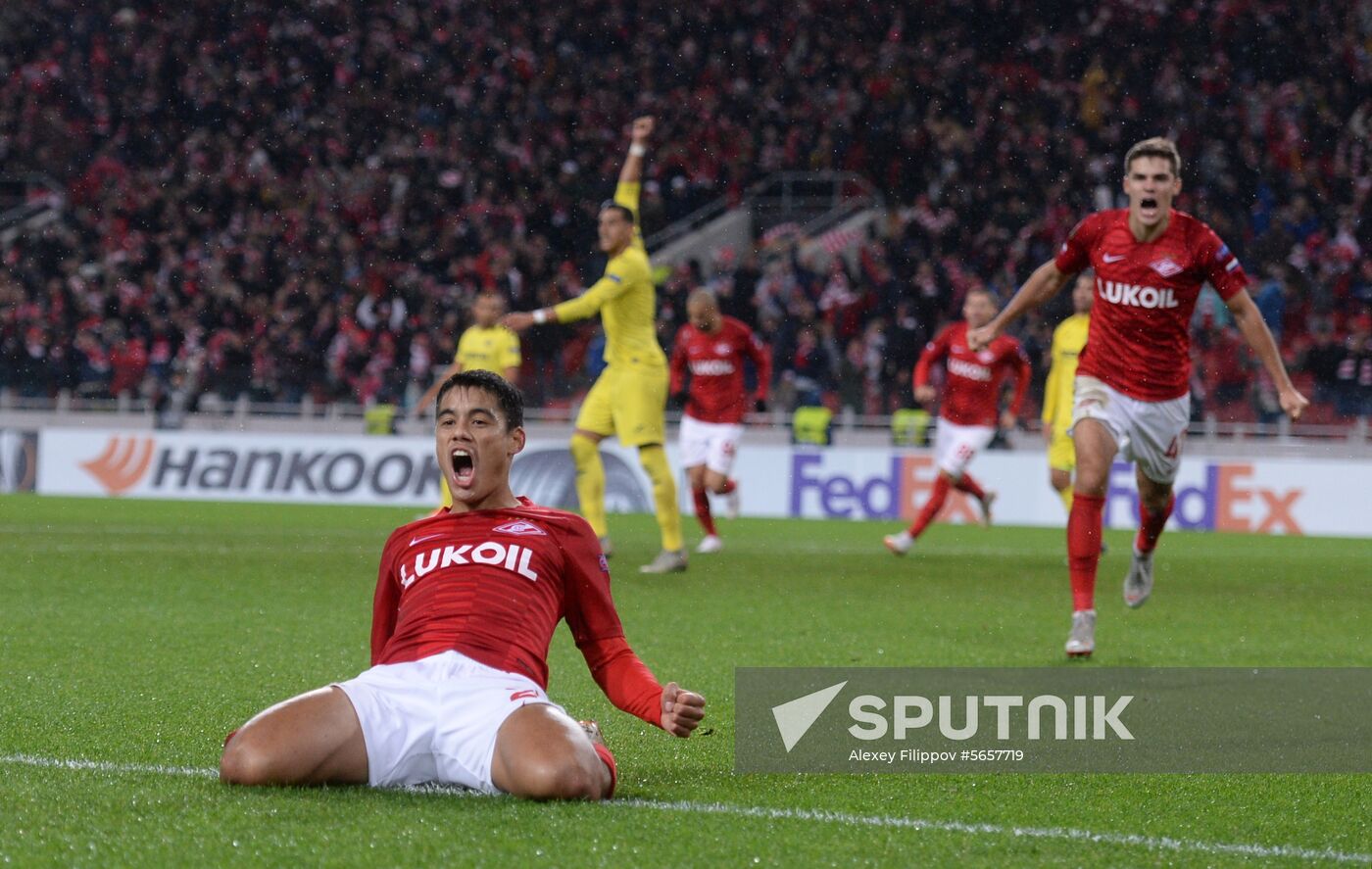 Russia Europa League Spartak - Villarreal