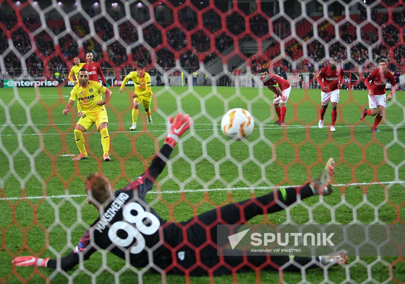 Russia Europa League Spartak - Villarreal