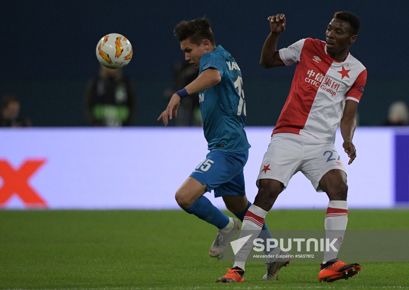 Russia Europa League Zenit - Slavia