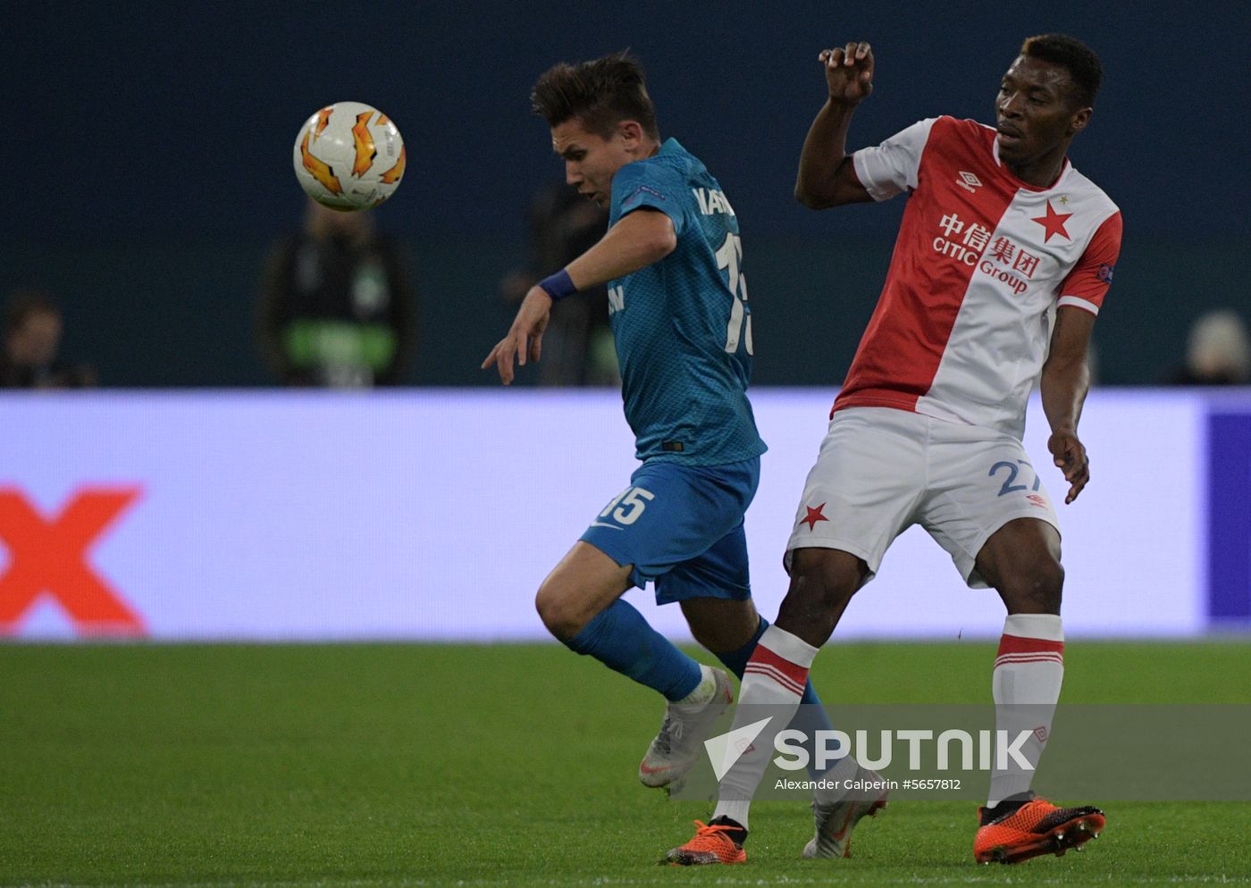 Russia Europa League Zenit - Slavia
