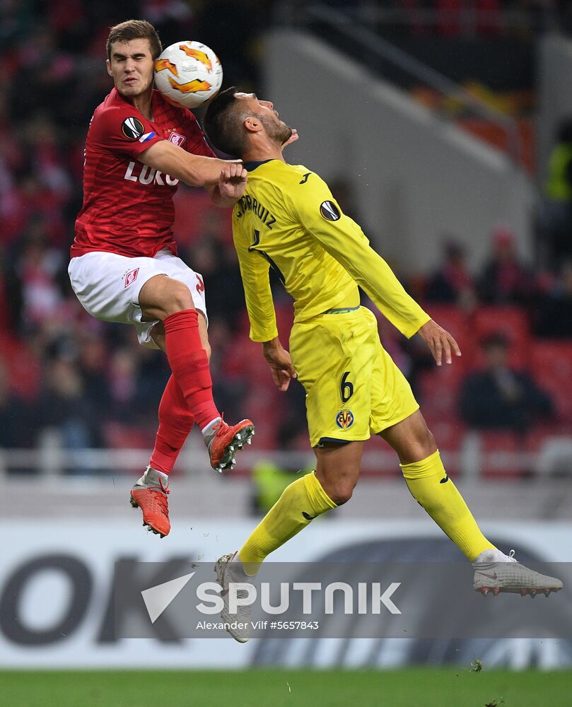 Russia Europa League Spartak - Villarreal