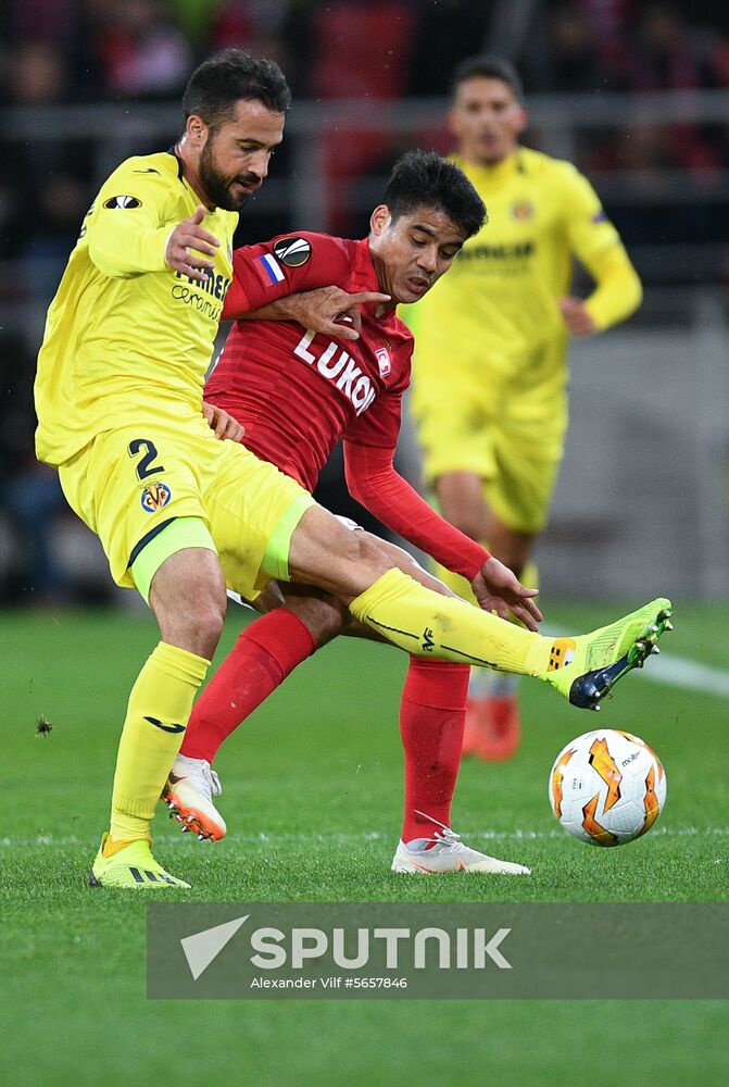Russia Europa League Spartak - Villarreal