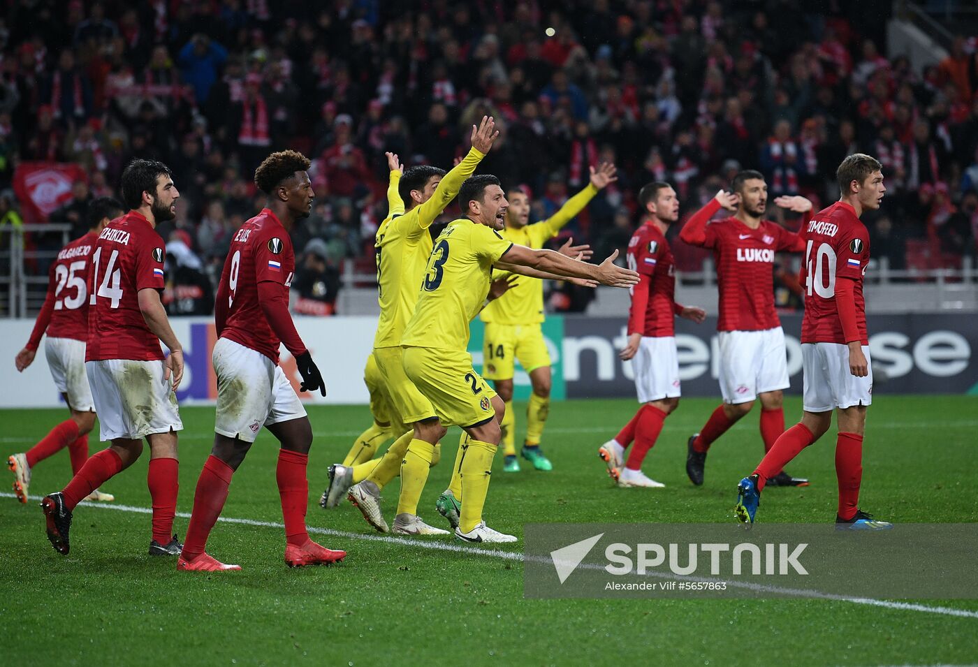 Russia Europa League Spartak - Villarreal