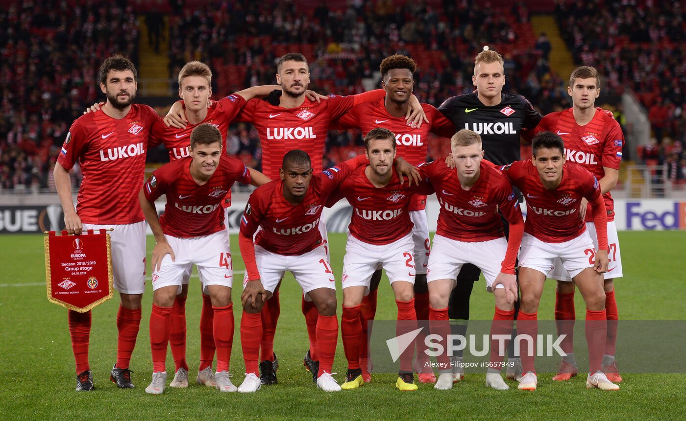 Russia Europa League Spartak - Villarreal