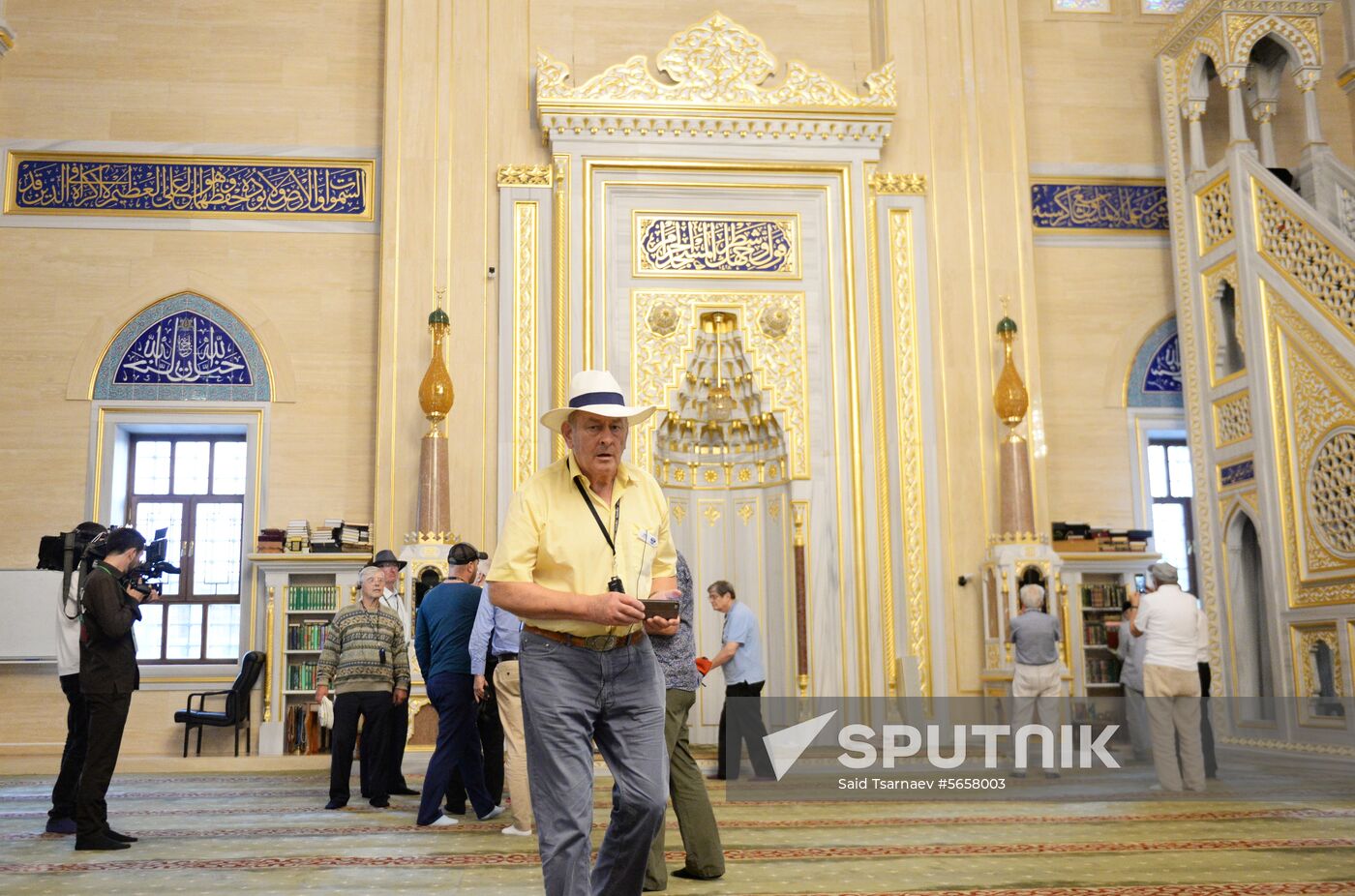 Golden Eagle train arrives in Grozny
