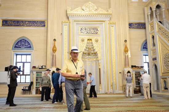 Golden Eagle train arrives in Grozny