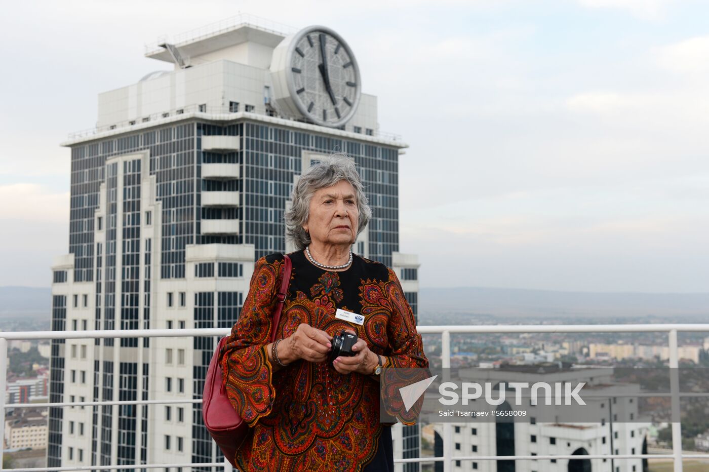 Golden Eagle train arrives in Grozny