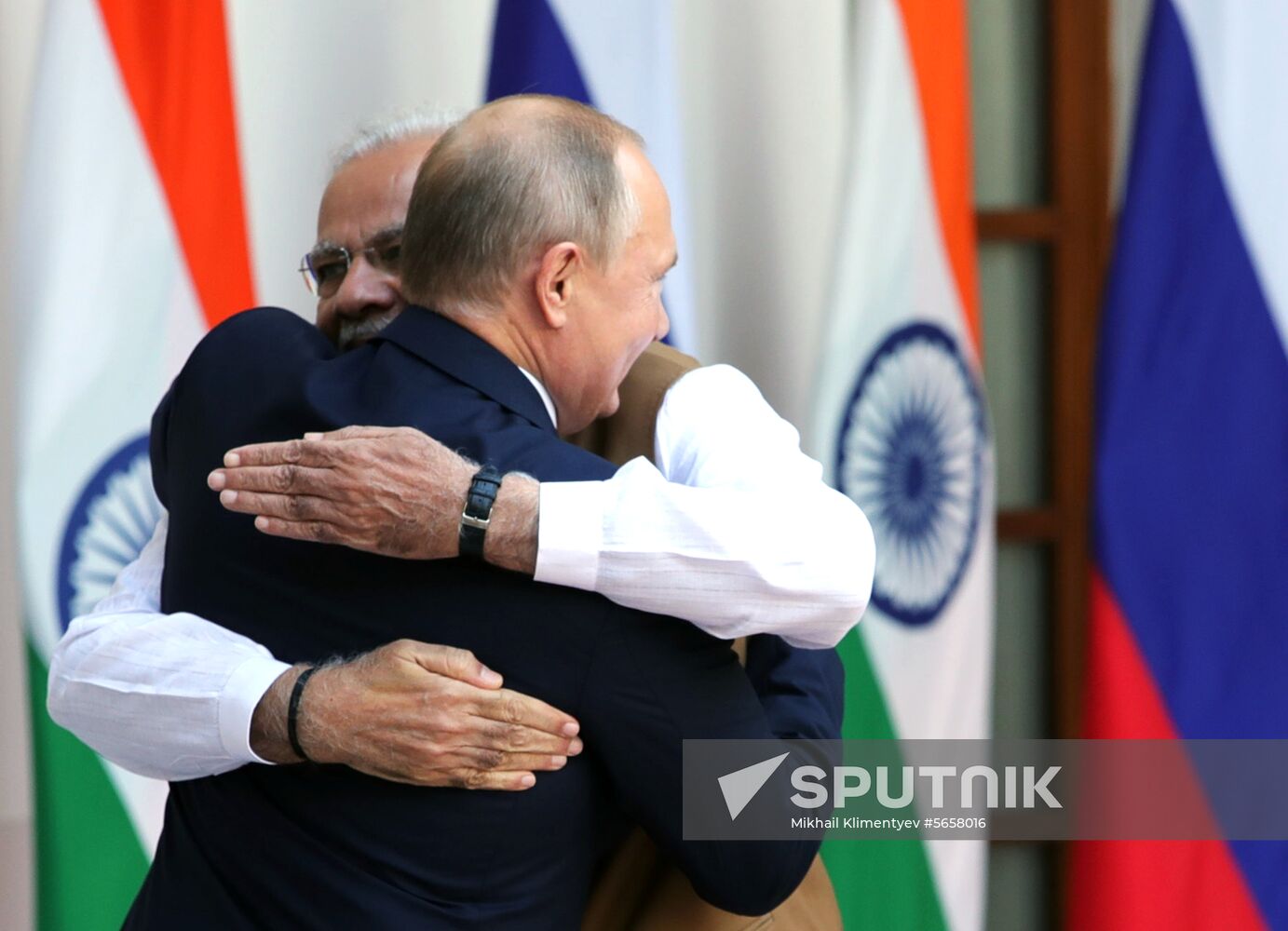 President Vladimir Putin's official visit to India. Day two
